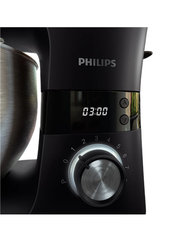 Кухонный комбайн Philips HR7962/01, Чёрный