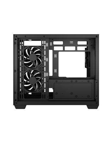 Компьютерный корпус Deepcool CG330 3F, Midi-Tower, Без блока питания, Чёрный