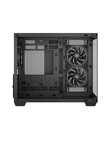 Carcasă PC Deepcool CG330 3F, Midi-Tower, Fără PSU, Negru