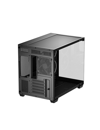 Компьютерный корпус Deepcool CG330 3F, Midi-Tower, Без блока питания, Чёрный