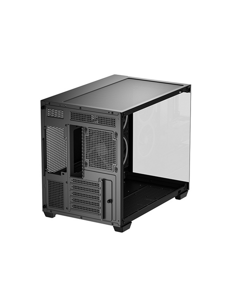Carcasă PC Deepcool CG330 3F, Midi-Tower, Fără PSU, Negru