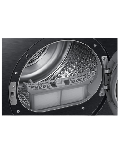 Сушильная машина Samsung DV90CGC2A0ABUA, 9кг, Черный