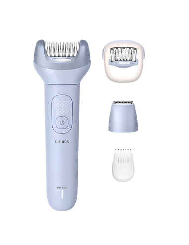 Epilator Philips BRE711/00, Albastru deschis