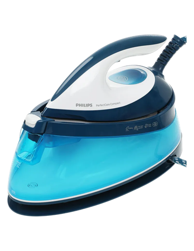 Утюг с парогенератором Philips GC7840/20, 2400Вт, Синий