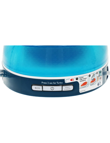 Fier de călcat cu generator de abur Philips GC7840/20, 2400W, Albastru