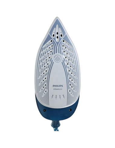Fier de călcat cu generator de abur Philips GC7840/20, 2400W, Albastru