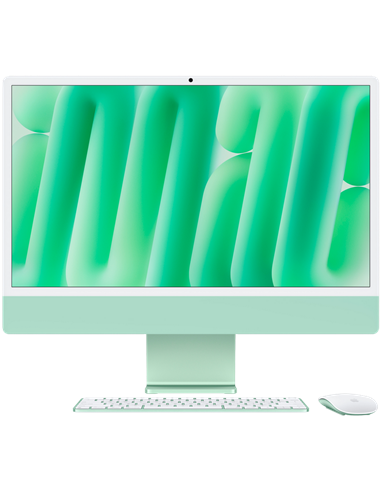 Computer All-in-One Apple iMac A3137, 24", M4 with 10-core CPU and 10-core GPU, 16GB/256GB, macOS Sequoia, Verde