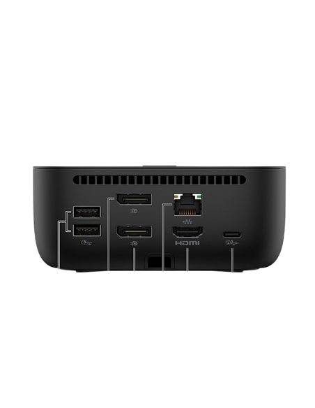 Док-станция HP USB-C 100W G6 Dock, Черный