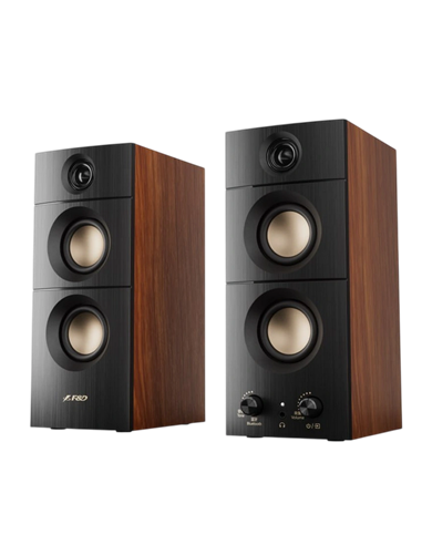 Аудиосистема 2.0 CH F&D R330BT, Черный | Коричневый