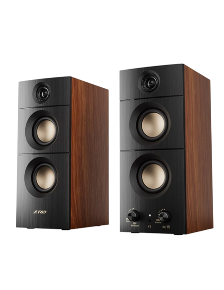 Sistem audio 2.0 CH F&D R330BT, Negru | Maro