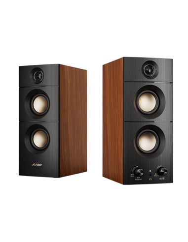 Аудиосистема 2.0 CH F&D R330BT, Черный | Коричневый