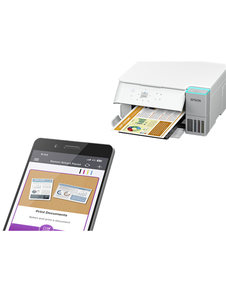 MFP Epson EcoTank L4367, Alb