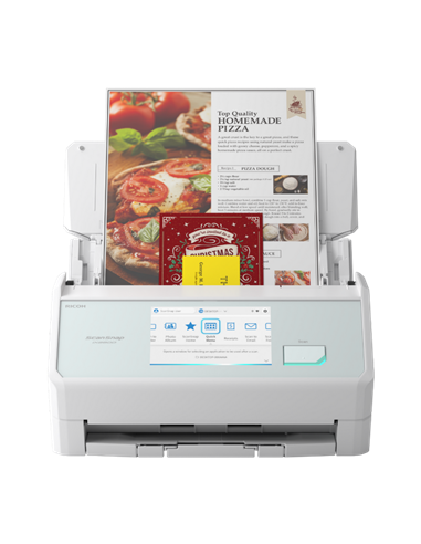 Потоковый Сканер Ricoh ScanSnap iX2500, A4, Белый