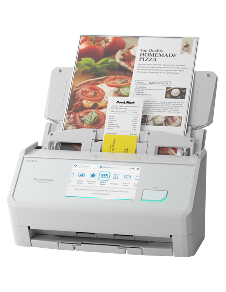 Потоковый Сканер Ricoh ScanSnap iX2500, A4, Белый