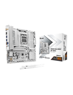 Placă de bază ASRock B850M CHALLENGER WIFI WHITE, AMD B850, Micro-ATX