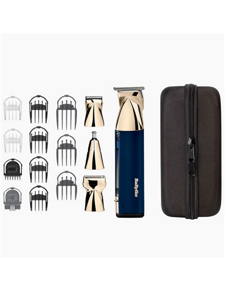Trimmer pentru bărbați BaByliss MT992E, Albastru | Auriu
