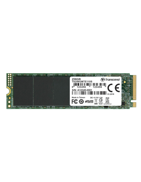 Накопитель SSD Transcend 110S, 256Гб, TS256GMTE110S