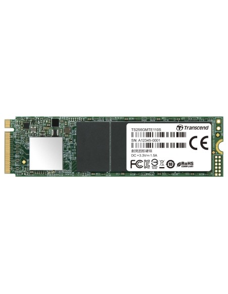 Накопитель SSD Transcend 110S, 256Гб, TS256GMTE110S