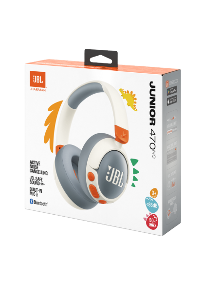 Наушники JBL JR470NC, Розовый