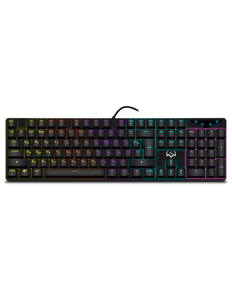 Tastatură SVEN KB-G9300, Cu fir, Negru