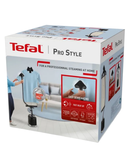 Aparat de călcat cu aburi staționar Tefal IT3480E1, Negru