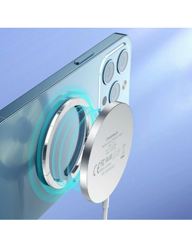 Încărcător wireless Choetech T518-F, 15W, Alb