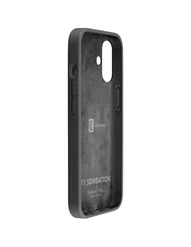 Чехол Cellularline Sensation - iPhone 16, Чёрный