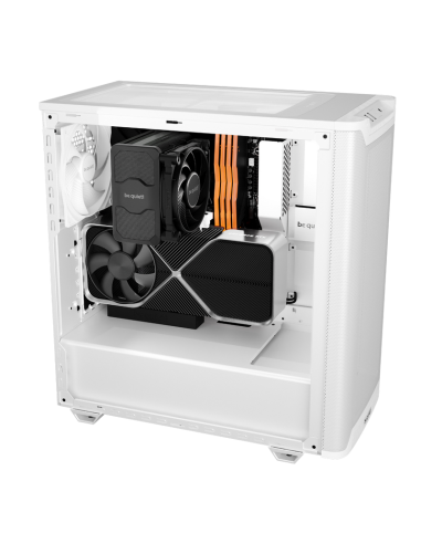 Carcasă PC be quiet! Pure Base 501 Airflow, Midi-Tower, Fără PSU, Alb