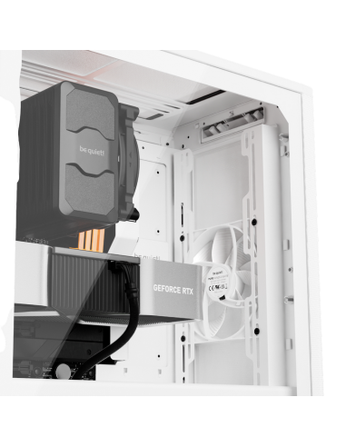 Carcasă PC be quiet! Pure Base 501 Airflow, Midi-Tower, Fără PSU, Alb