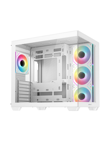 Carcasă PC Deepcool CG530 4F, Midi-Tower, Fără PSU, Alb