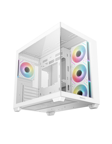 Carcasă PC Deepcool CG530 4F, Midi-Tower, Fără PSU, Alb