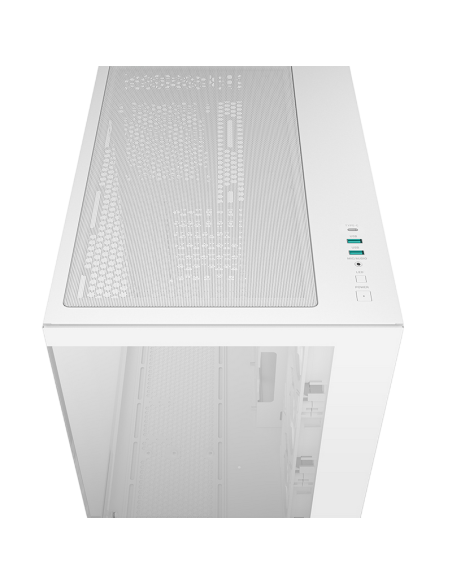 Carcasă PC Deepcool CG530 4F, Midi-Tower, Fără PSU, Alb