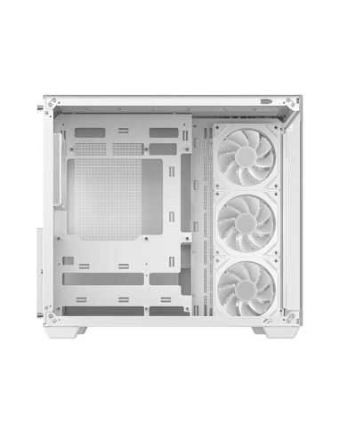 Carcasă PC Deepcool CG530 4F, Midi-Tower, Fără PSU, Alb
