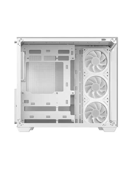 Компьютерный корпус Deepcool CG530 4F, Midi-Tower, Без блока питания, Белый