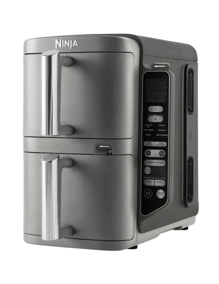 Friteuză cu aer cald Ninja Double Stack XL Smart SL451EU, Gri