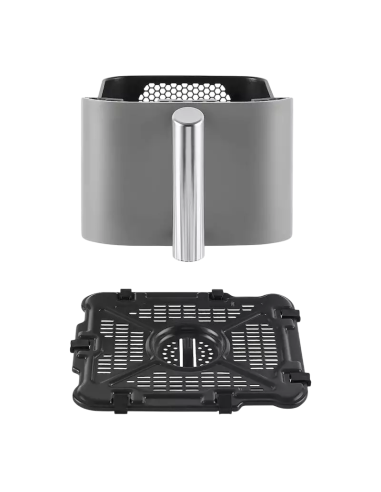 Friteuză cu aer cald Ninja Double Stack XL Smart SL451EU, Gri