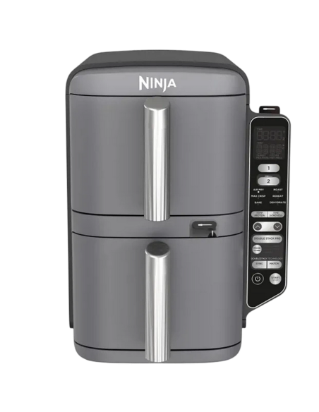 Friteuză cu aer cald Ninja Double Stack XL Smart SL451EU, Gri