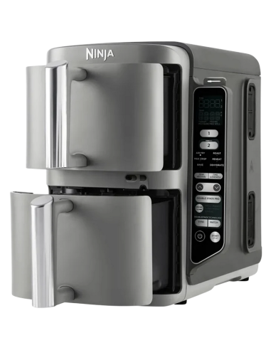 Friteuză cu aer cald Ninja Double Stack XL Smart SL451EU, Gri