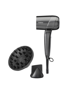 Фен BaByliss D6200DE, 1600Вт, Серый