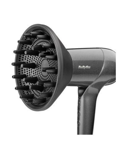 Uscător de păr BaByliss D6200DE, 1600W, Gri