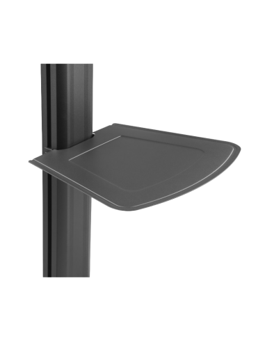 Suport pentru TV pe picior Reflecta TV Stand 65P-Shelf, 23197, Negru