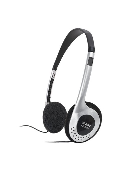 Наушники SVEN AP-010V, Черный/Серебристый