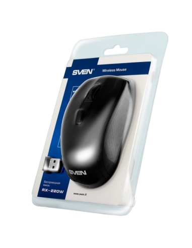 Mouse Wireless SVEN RX-220W, Negru