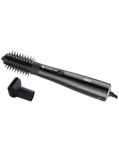 Uscător de păr-perie Braun AS4.2, 1000W, Negru