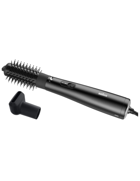 Фен-щётка Braun AS4.2, 1000Вт, Чёрный