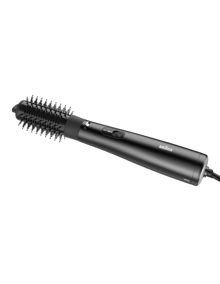 Uscător de păr-perie Braun AS4.2, 1000W, Negru