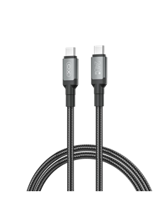Cablu încărcare și sincronizare XO NB-Q264B, USB Type-C/USB Type-C, 2m, Negru