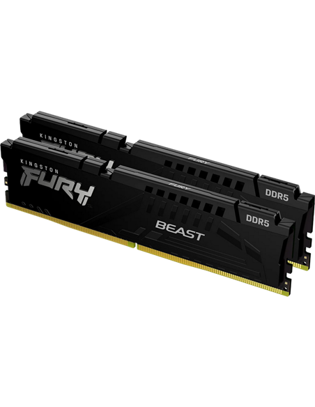Оперативная память Kingston FURY Beast, DDR5 SDRAM, 5600 МГц, 64Гб, KF556C36BBEK2-64