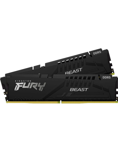 Memorie RAM Kingston FURY Beast, DDR5 SDRAM, 5600 MHz, 64GB, KF556C36BBEK2-64