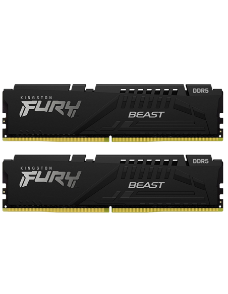 Memorie RAM Kingston FURY Beast, DDR5 SDRAM, 5600 MHz, 64GB, KF556C36BBEK2-64